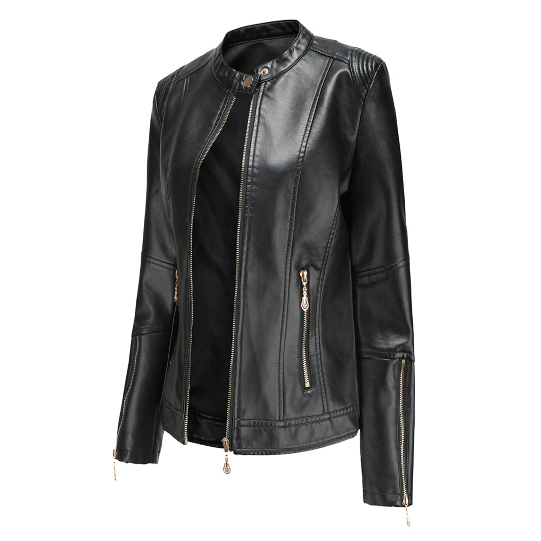FRANICA - Elegante Lederjacke für einen zeitlosen Look